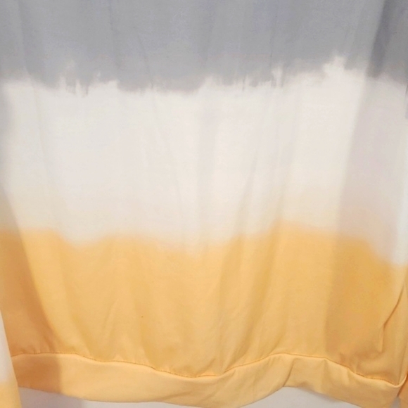 Tunic Gray & Yellow Tie-Dye Size 3XL - Picture 15 of 15